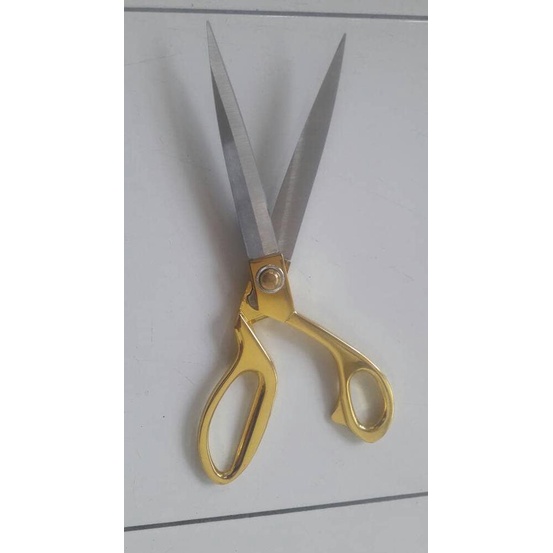 

♥️BISA COD♥️ delica gunting kain warna gold