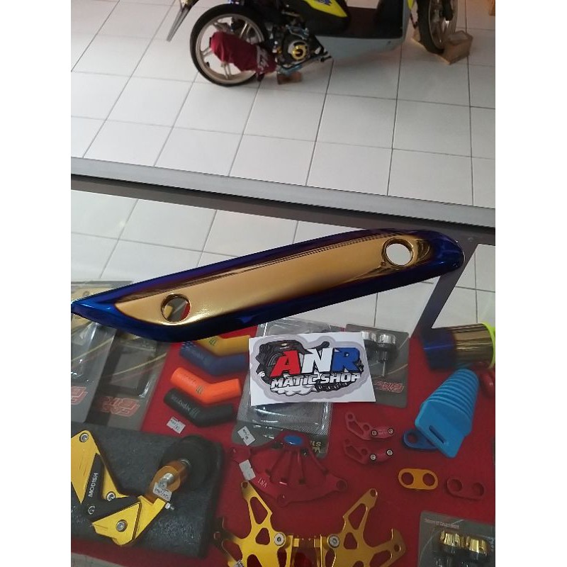 List Lis Tameng Knalpot Vario 110 Karbu Original Thailand