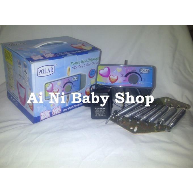 Ayunan Bayi Otomatis dengan Elektrik Merk POLAR Type BASIC New Design