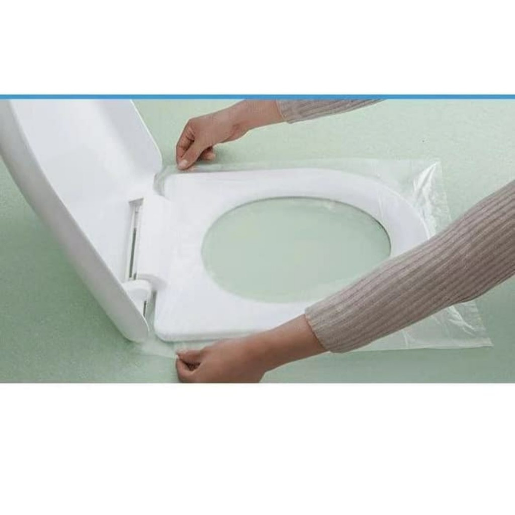 TISSUE ALAS DUDUK CLOSET Toilet Seat Cover Tisu Tatak WC PLASTIK GHM