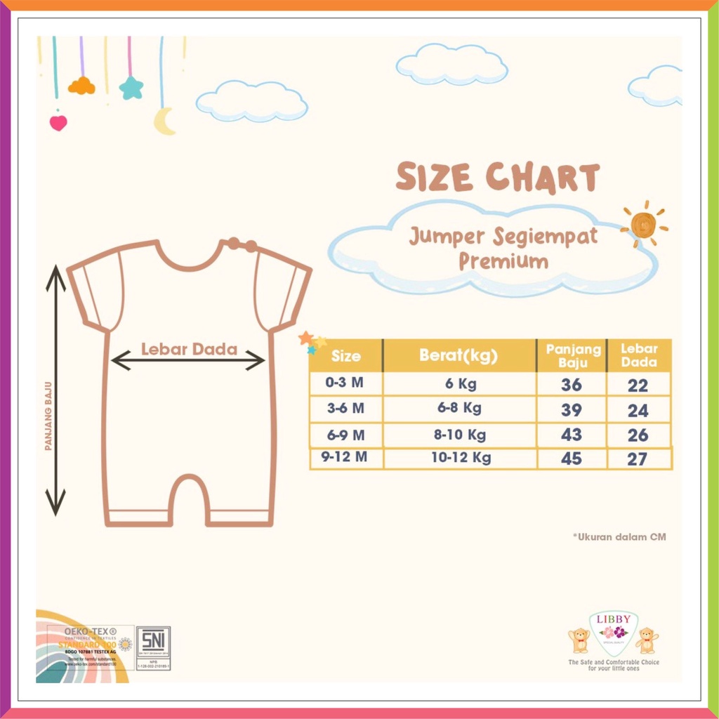 LIBBY PREMIUM SLEEPSUIT | JUMPER ROMPER LIBBY PREMIUM ❤ FashionBabies ❤