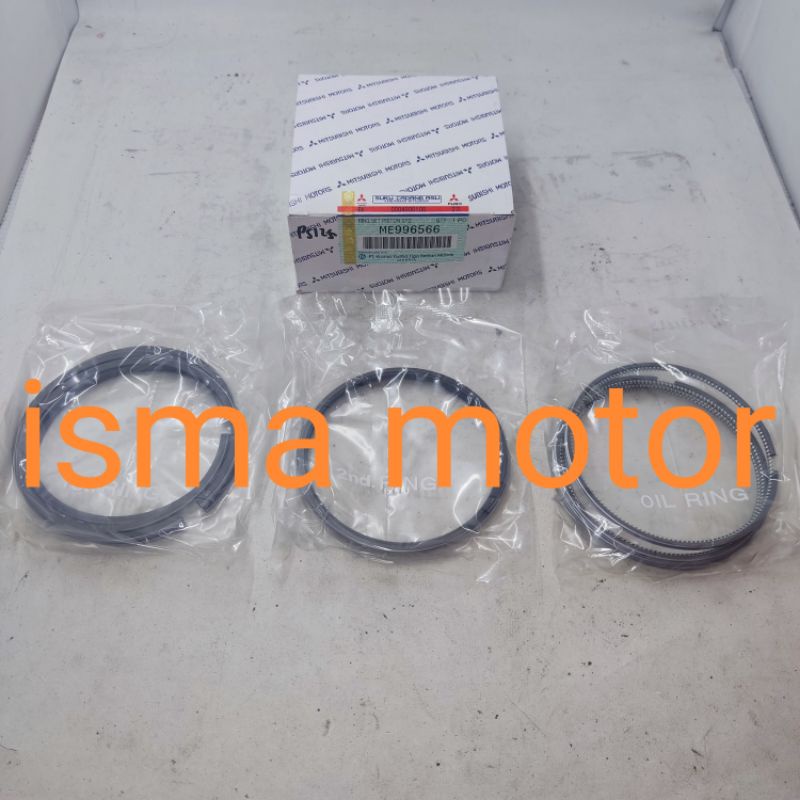 RING PISTON SET PS125 CANTER  MITSUBISHI STD ME996566 ORIGINAL