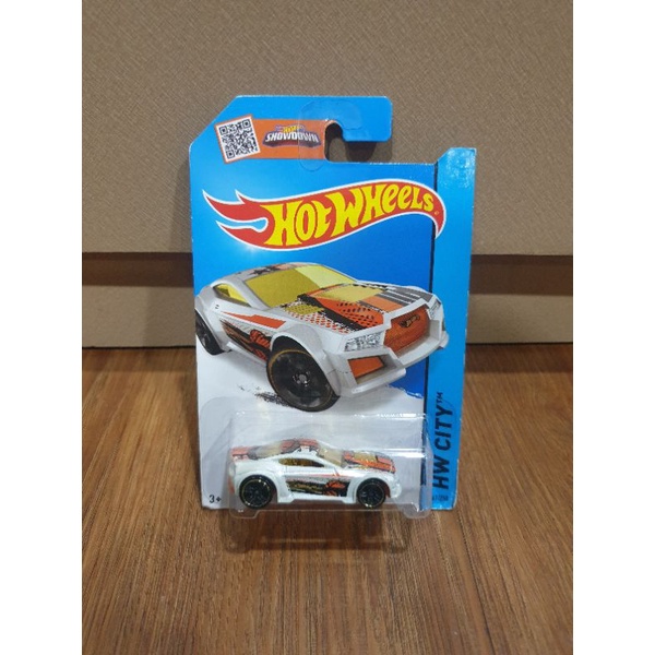 Hot Wheels Torque Twister HW City - White Orange