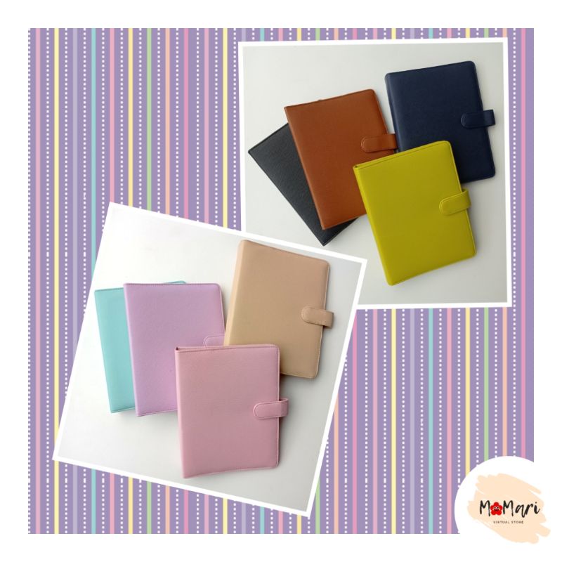 

BINDER POLOS A5 20 RING KULIT SINTETIS
