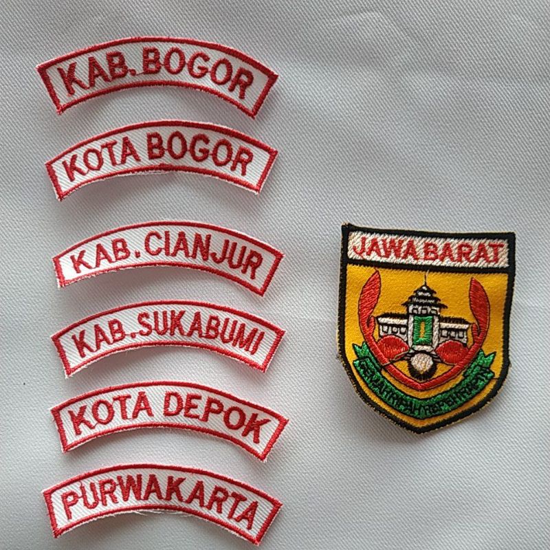 Atribut Pramuka Bet Kwarda JAWA BARAT