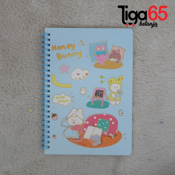 365 RING BOOK #41001 Note Book Fancy Karakter / Buku &amp; Alat Tulis