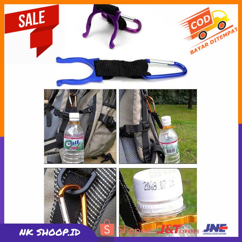 Holder Mineral Bottle Buckle Keychain / Pengait Botol Minum - 5X