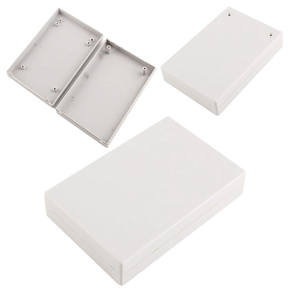 Solighter Kotak Modul Instrumen Elektronik DIY Bahan Plastik ABS Warna Putih