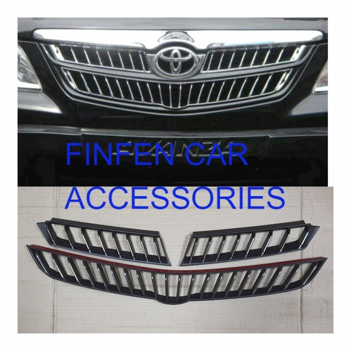 List grill depan model camry hitam Avanza/Xenia lama 2005-2011. FCA