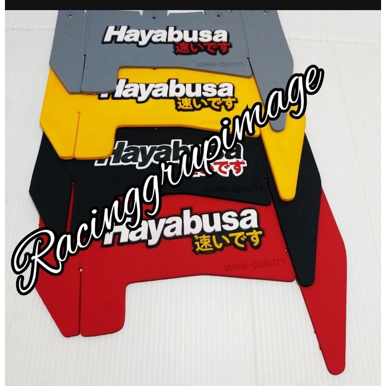 Mudflap karet vario hayabusa tulisan japan penahan lumpur karet vario 125 150