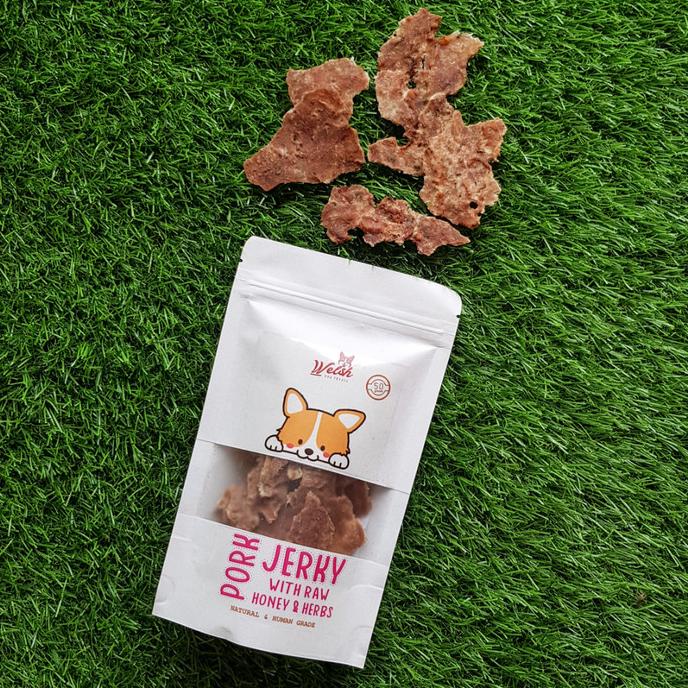 

[COD] Pork Jerky with raw honey & herbs [COD]