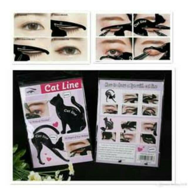 CATLINE CETAKAN 2 in 1 EYELINER DAN EYESHADOW CAT LINE - CETAKAN EYELINER DAN EYESHADOW