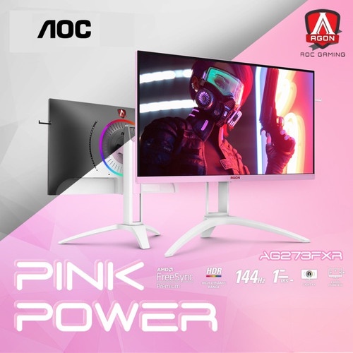 Monitor LED AOC AGON AG273FXR 27&quot; IPS 1080P 144hz 1ms