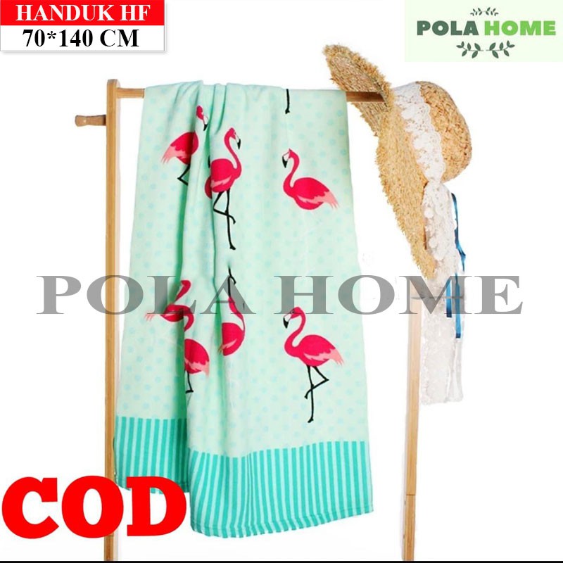 Pola Handuk Mandi Handuk Cantik Microfiber Dewasa Anak uk 70x140