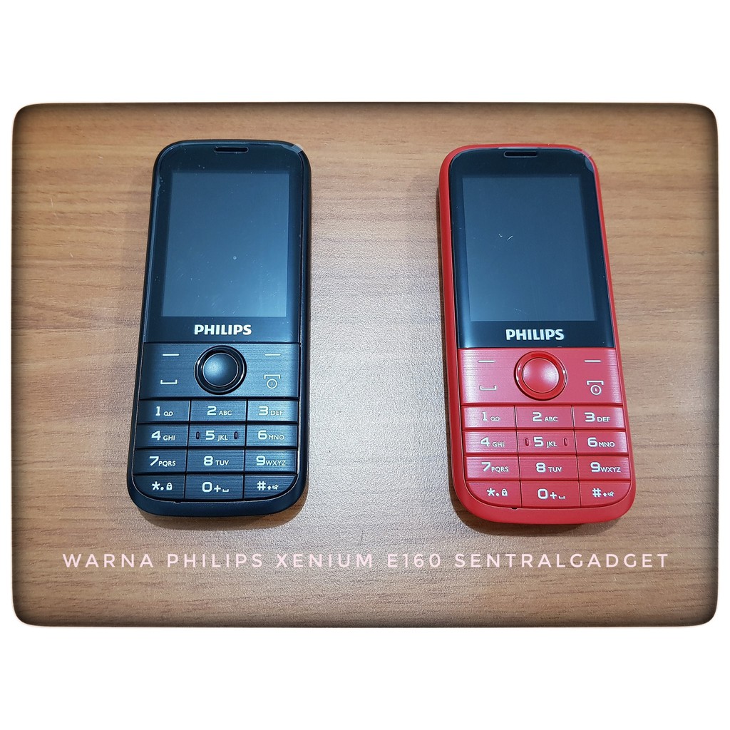 HANDPHONE PHILIPS E160 XENIUM GARANSI PHILIPS INDONESIA by SG