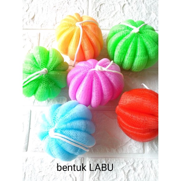 Spons Mandi Spon Mandi Bath Sponge Bath Spons Busa Sabun Mandi Shower Puff