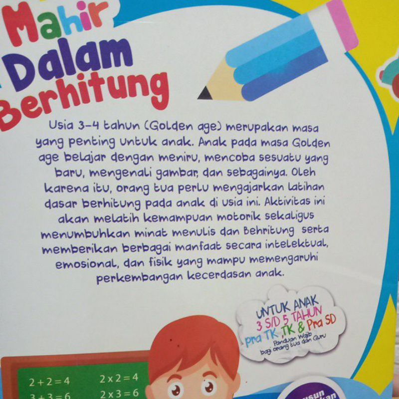 Buku Mahir Dalam Berhitung Metode Aktif Cepat Tepat Cermat