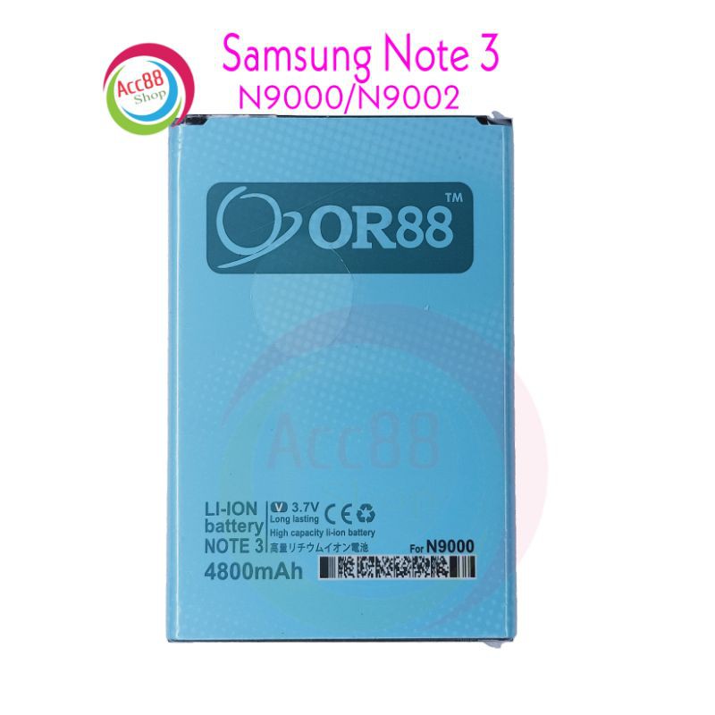 Baterai Batre Battery Double Power IC Samsung Note 3 N9000 OR88/Oriens88