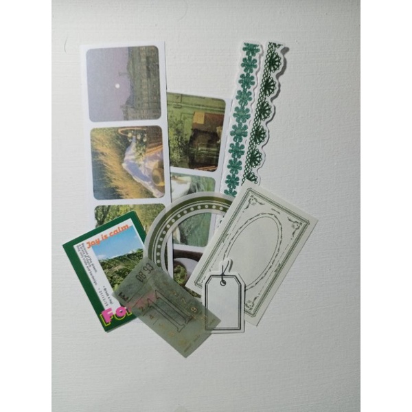 

PREMIUM STIKER SET untuk scrapbook/journaling