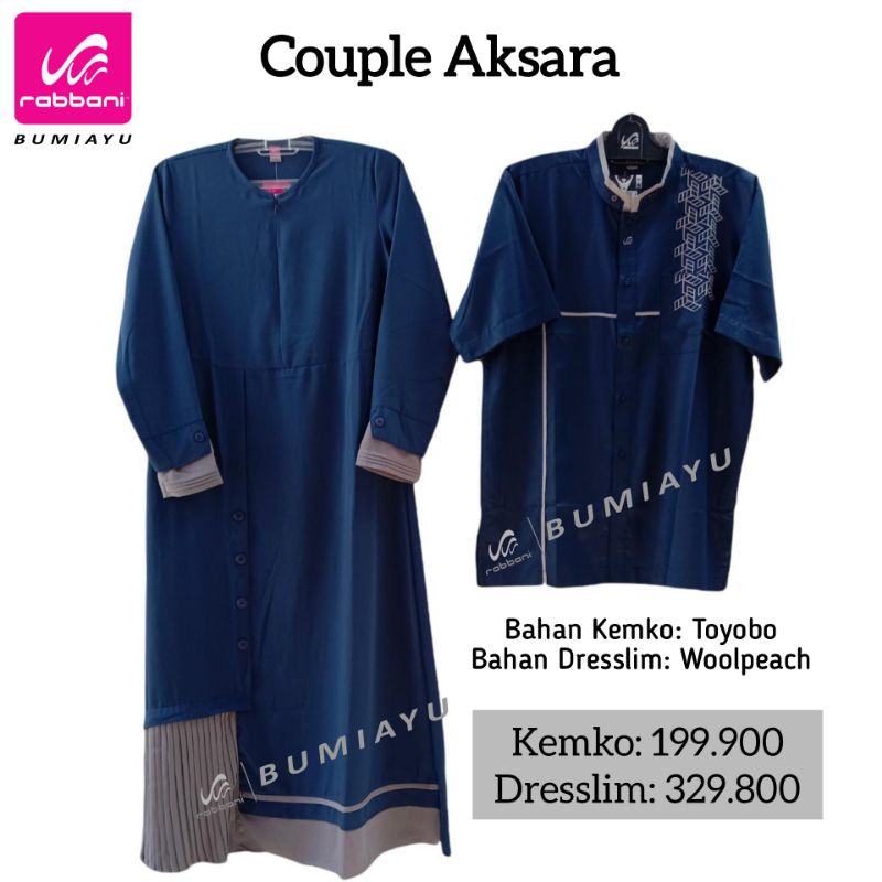 Couple Aksara - Dresslim / Kemko Aksara Rabbani - Couple Rabbani