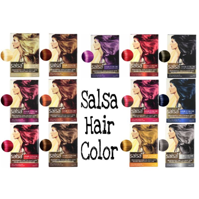 SALSA Hair Color / Salsa Pewarna Rambut