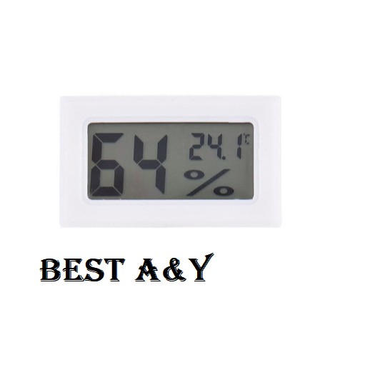 Pengukur Kelembaban Suhu Humidity Thermometer Hygrometer LCD Digital