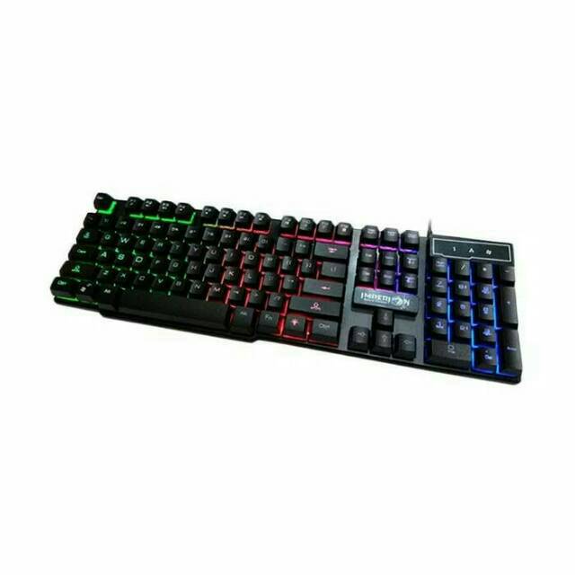 keyboard semi mechanical imperion warrior kg -w10c