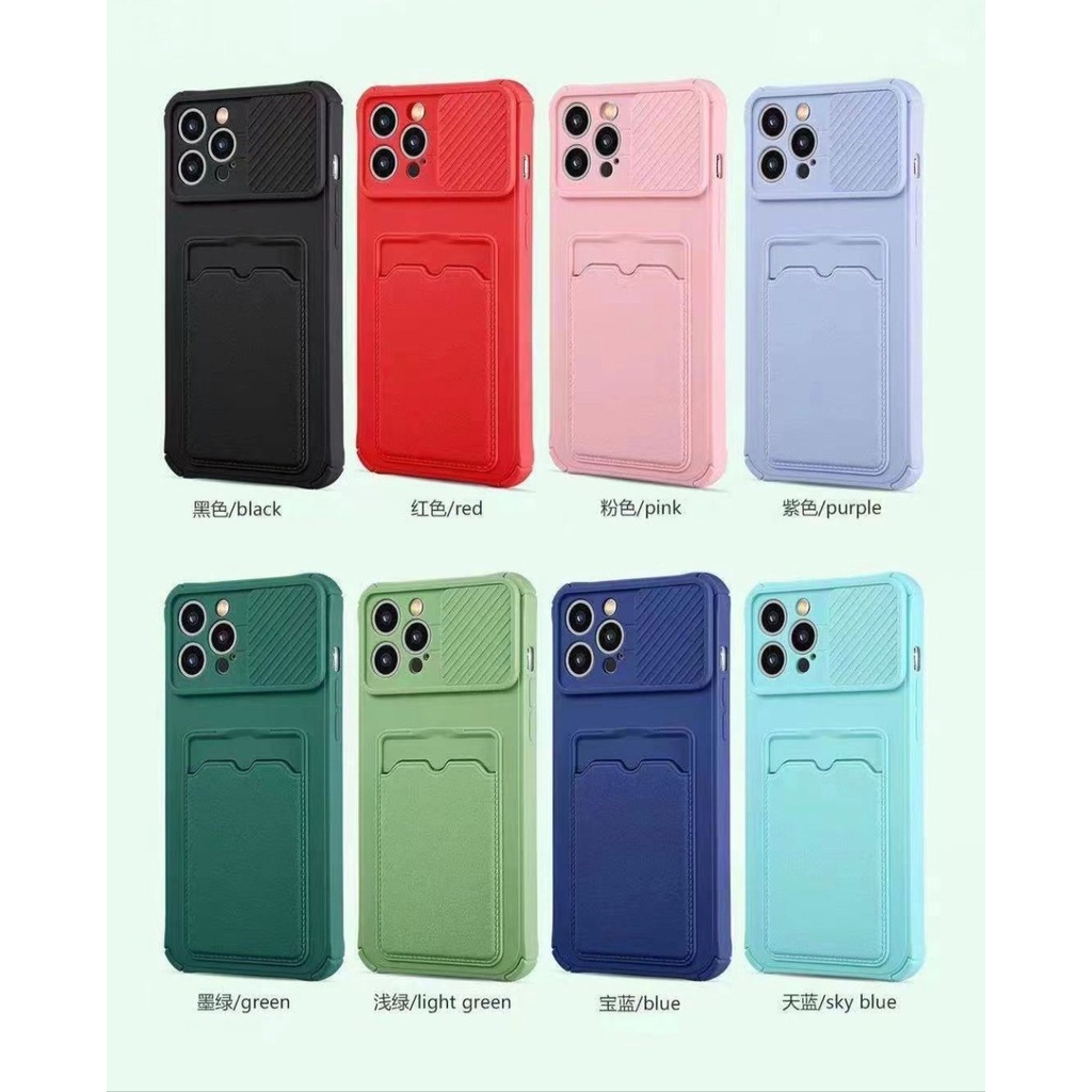 Infinix Hot 10s Hot 9 Play Case Camera Slide With Card Slot