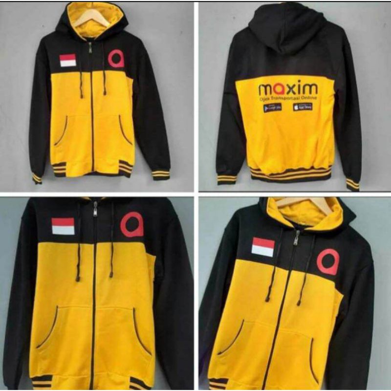 jaket driver maxim ojol/jaket ojek online maxim/jaket driver terbaru