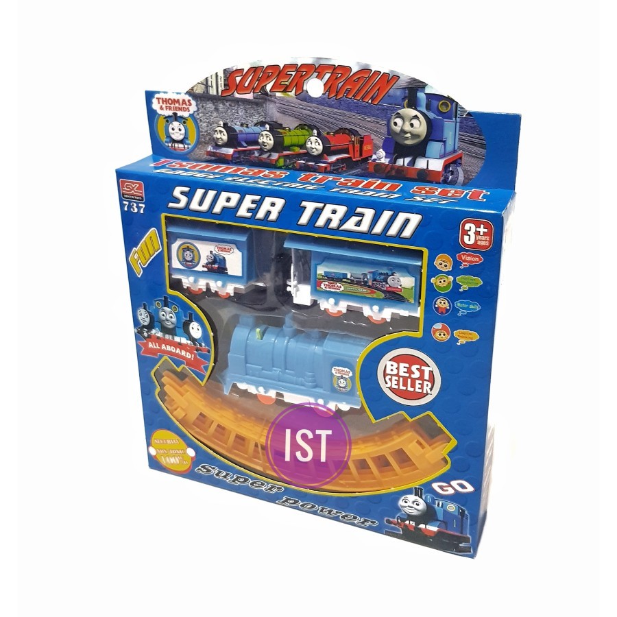 MWN.TOYS Track Kereta Api Super Train No.737010