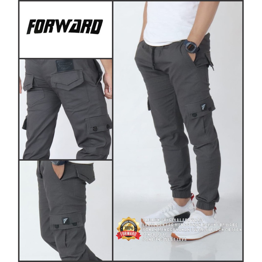 Celana joger jogger pria polos original forward