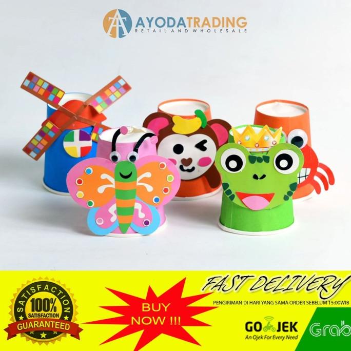 

DIY Tempel Prakarya Anak Edukasi Mainan Kertas Paper Craft