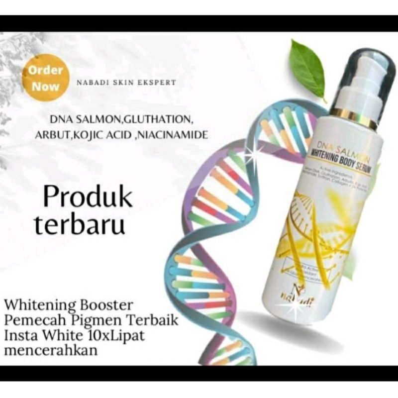 NABADI WHITENING BODY SERUMN DNA SALMON @100