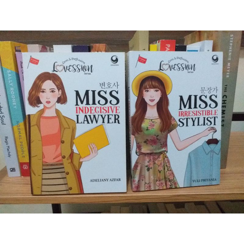 miss indecisive lawyer & miss irresistible stylish (preloved)