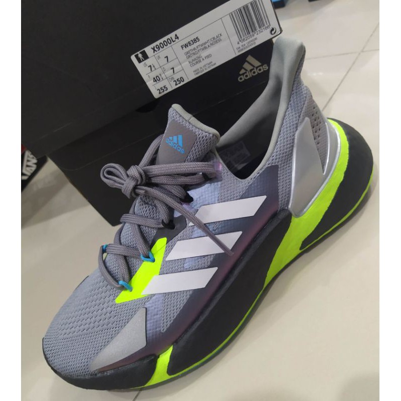 Adidas X9000L4  Grey Wht Blk Nitro FW8385