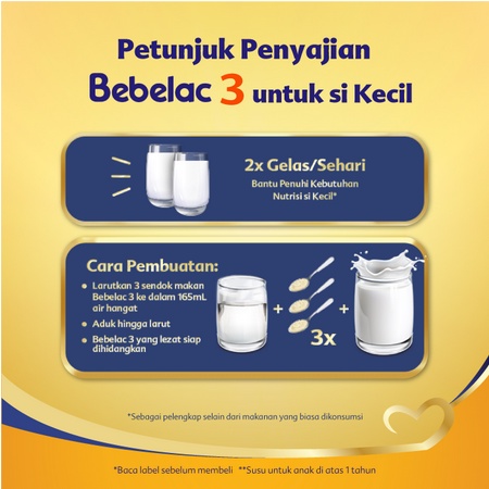 BEBELAC 3 VANILLA MADU 800 GR