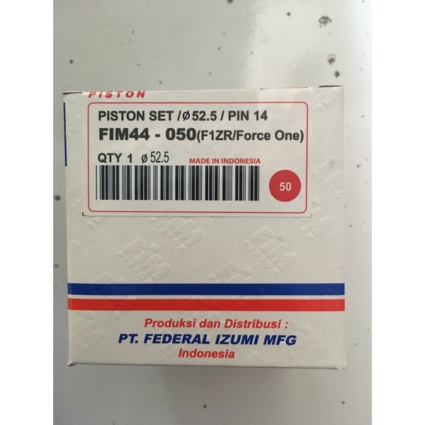 Piston Fim FIZ R piston kit fim fiz r os 25 50 75 125 200 350 piston fiz r fim-Over size 50