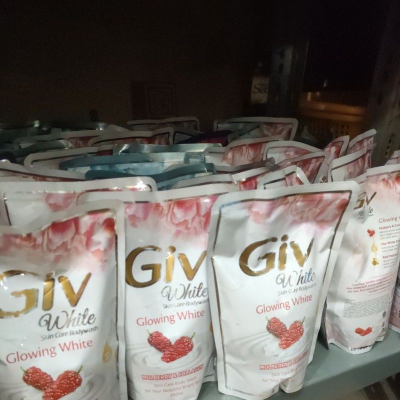 GIV BODY WASH SABUN MANDI CAIR REFFIL 400 ML