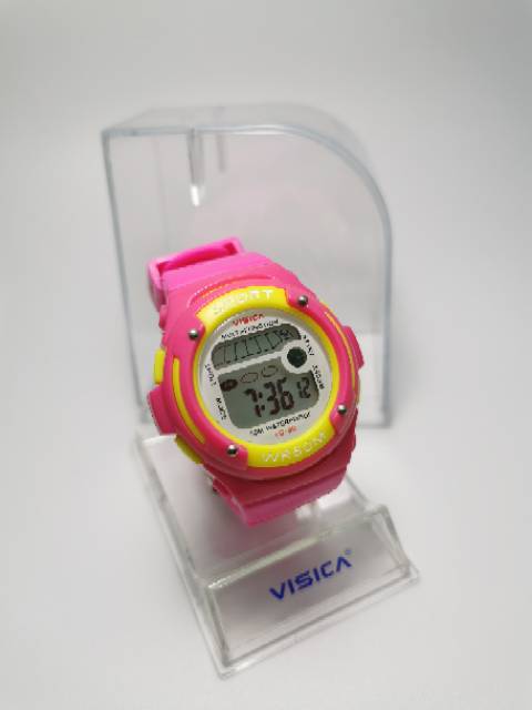 Jam tangan digital Anak Anak dan remaja water Resist Visica vg 90