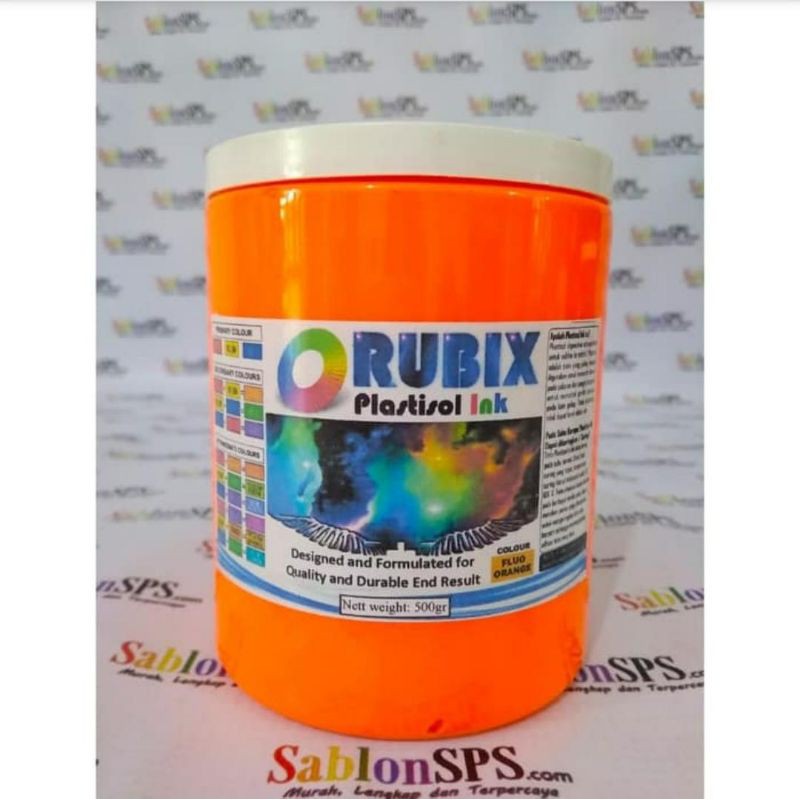 TINTA SABLON DISTRO PLASTISOL FLO ORANGE 500GR