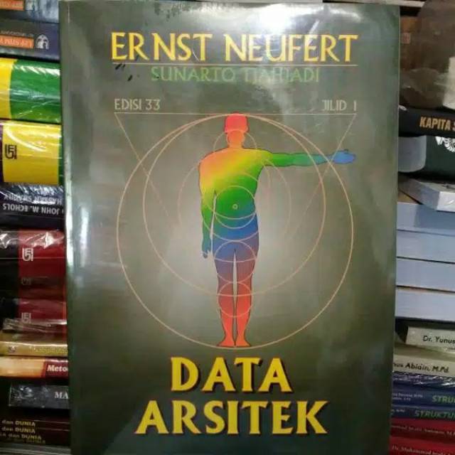 BUKU DATA ARSITEK JILID 1 ORIGINAL ERNST NEUFERT