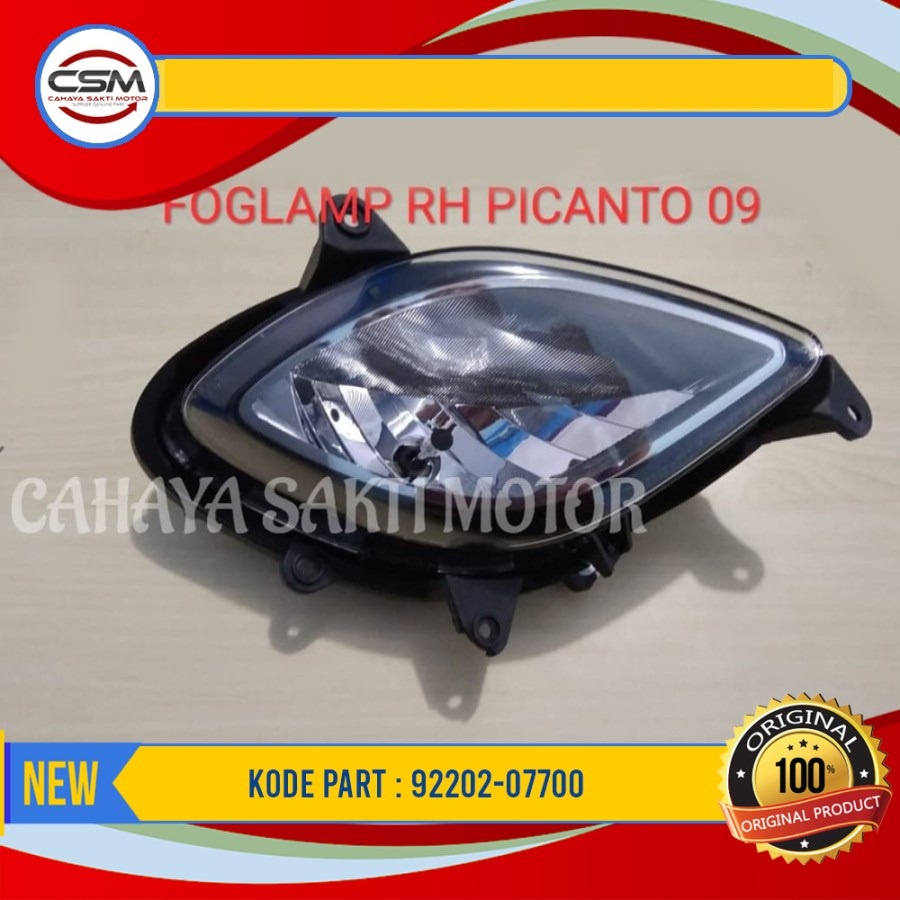 FOGLAMP KANAN (RH) KIA PICANTO COSMO