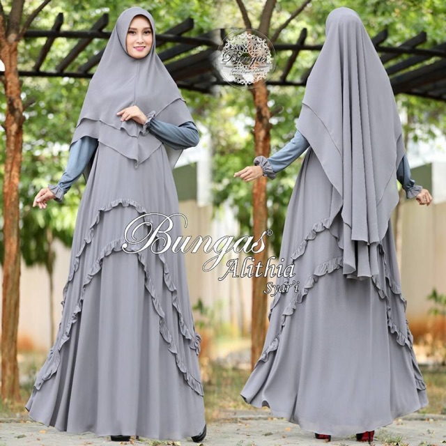 Gamis syari ALITHIA BY BUNGAS