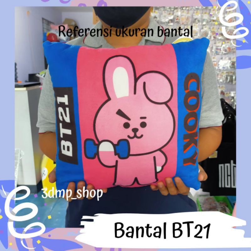 Bantal BT21 Tata Chimmy Cooky