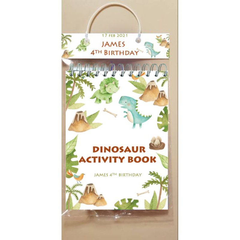 

Souvernir ultah/goodie bag activity book