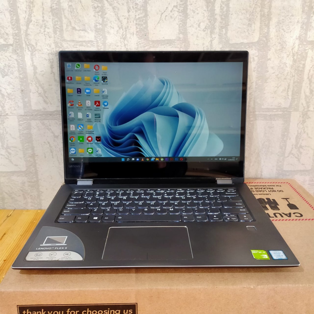 Jual Laptop Layar Sentuh Lenovo Flex 5 Core I5 8250u Nvidia Geforce