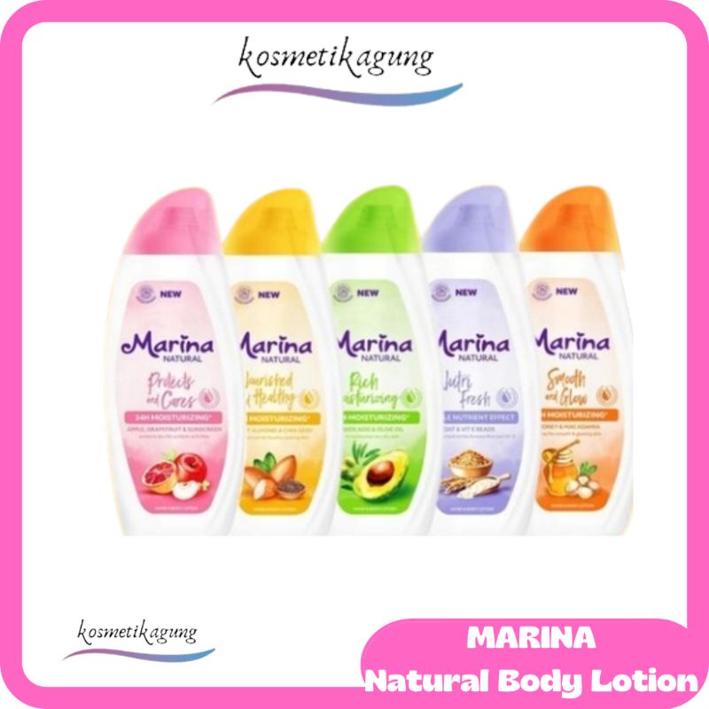 Jual Marina Natural Body Lotion Ml Shopee Indonesia