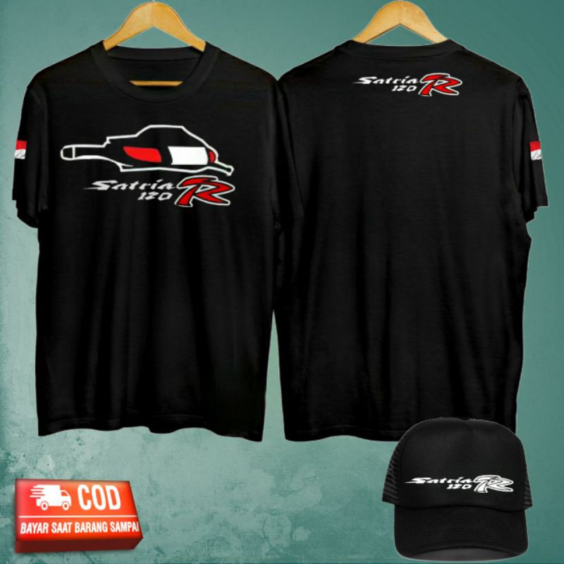 KAOS SATRIA 2 TAK //KAOS DISTRO//FREE TOPI