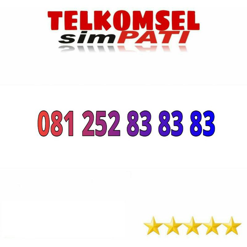 nomor cantik telkomsel simpati 838383