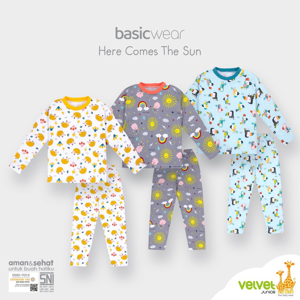 Velvet Here Comes the Sun Piyama Series